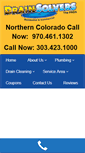 Mobile Screenshot of drainsolvers.com